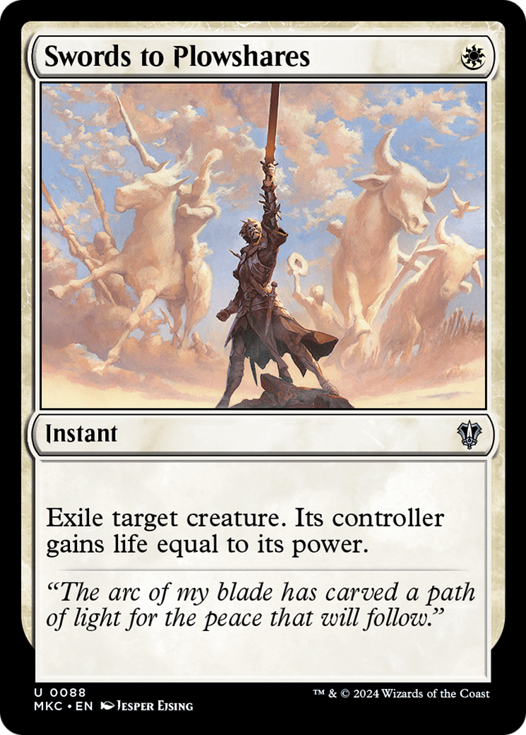 Swords to Plowshares [Murders at Karlov Manor Commander]-1
