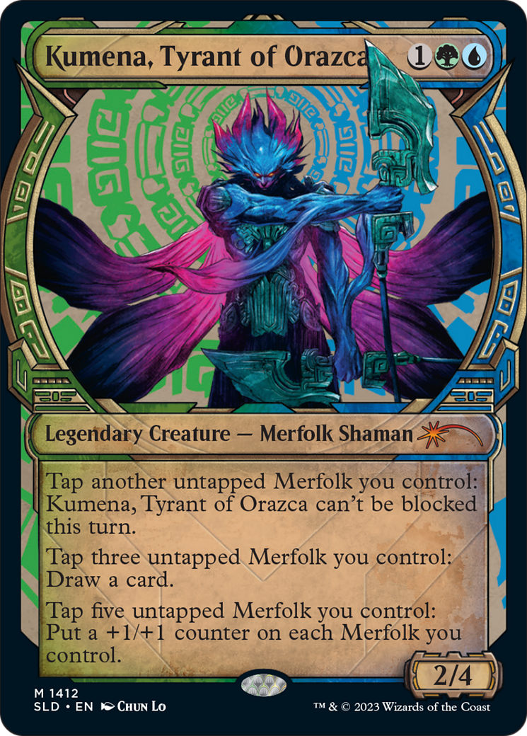 Kumena, Tyrant of Orazca [Secret Lair Drop Series]-1