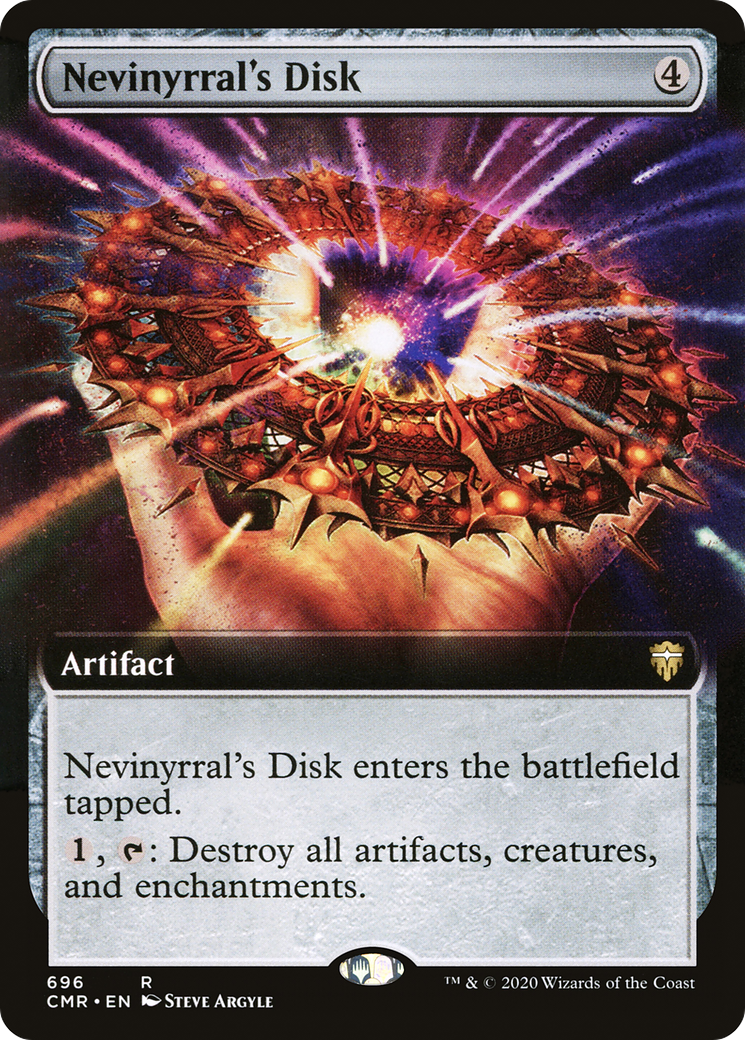 Nevinyrral's Disk (Extended Art) [Commander Legends]-1