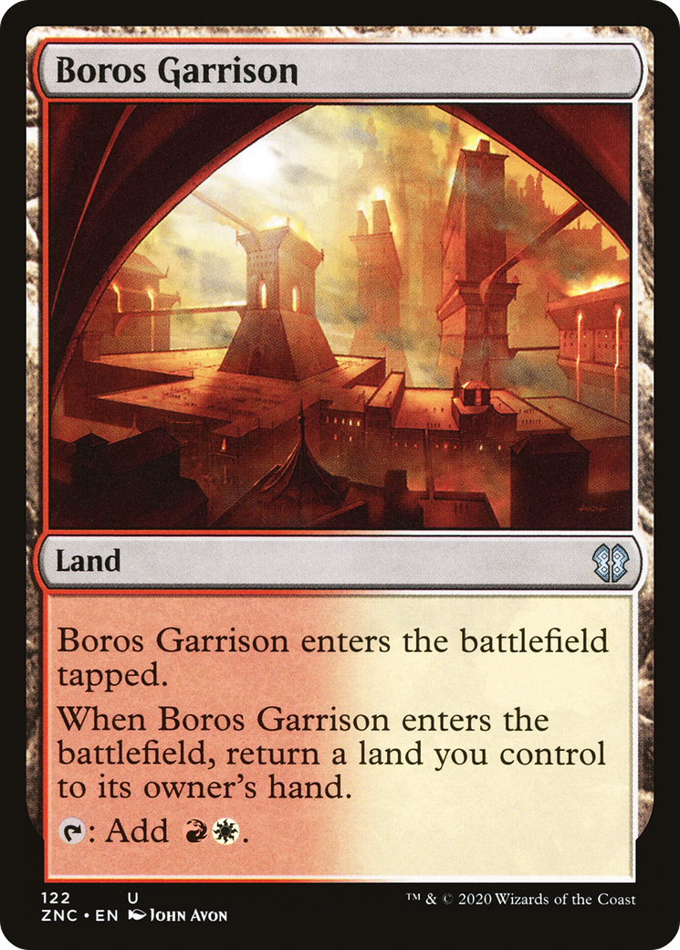 Boros Garrison [Zendikar Rising Commander]-1