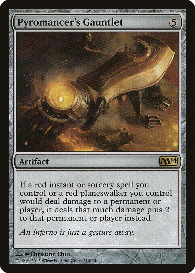 Pyromancer's Gauntlet [Magic 2014]-1