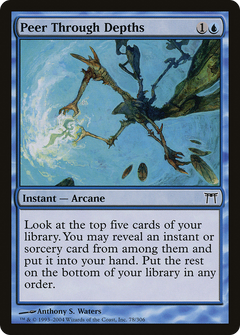 Peer Through Depths [Champions of Kamigawa]-1