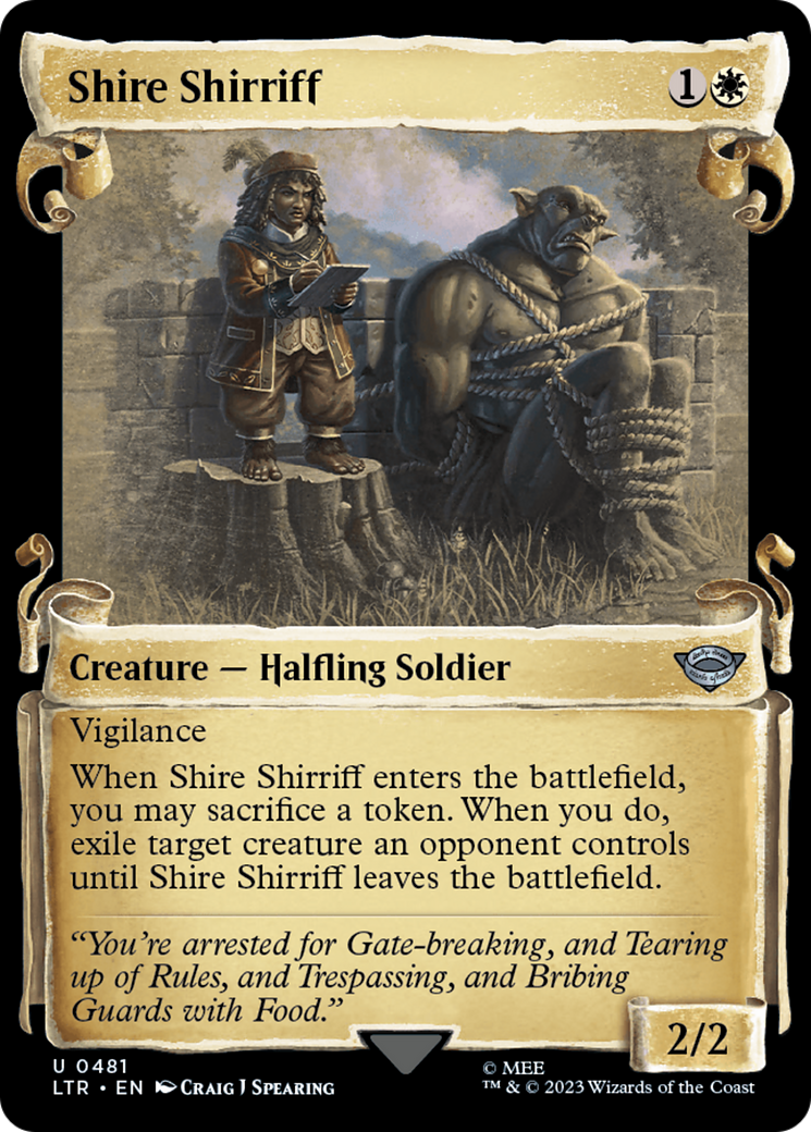 Shire Shirriff [The Lord of the Rings: Tales of Middle-Earth Showcase Scrolls]-1