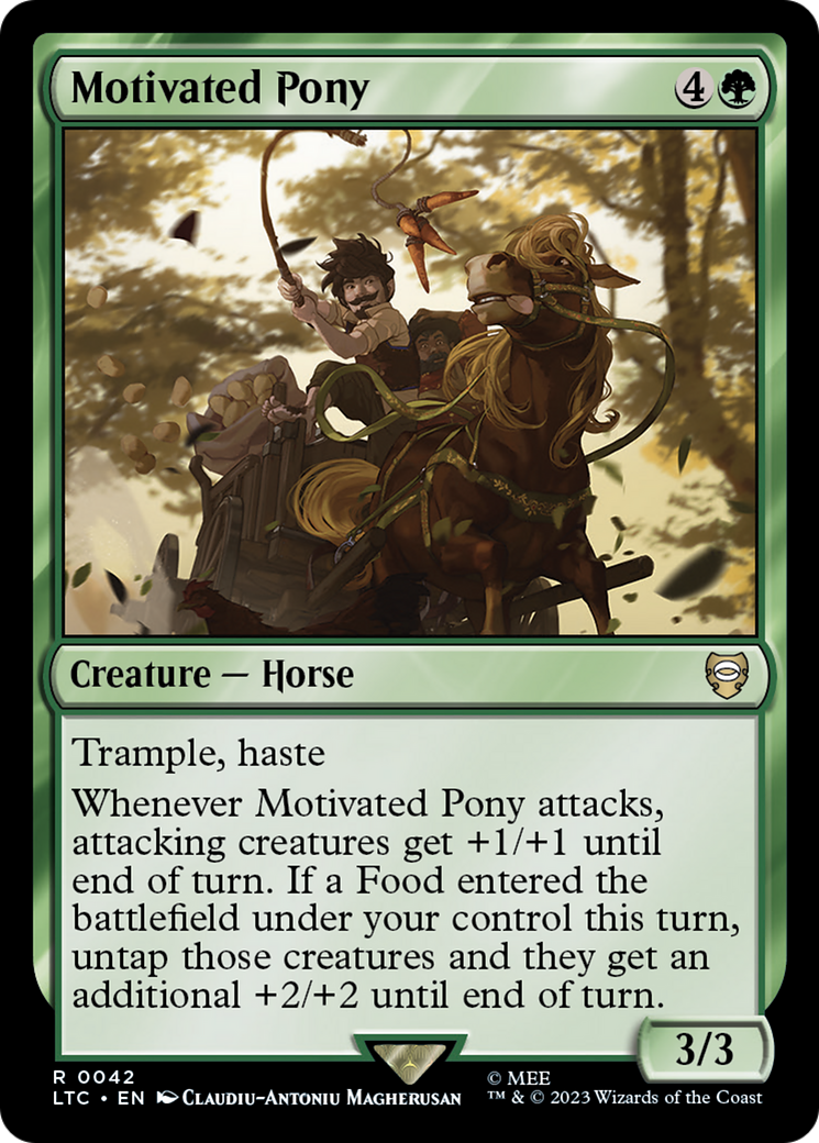 Motivated Pony [The Lord of the Rings: Tales of Middle-Earth Commander]-1