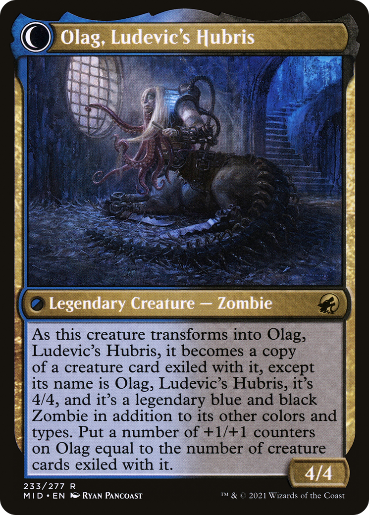 Ludevic, Necrogenius // Olag, Ludevic's Hubris [Secret Lair: From Cute to Brute]-2