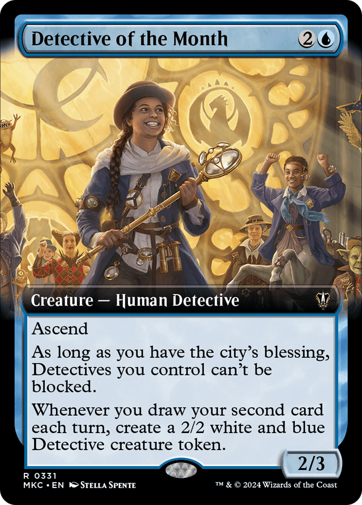 Detective of the Month (Extended Art) [Murders at Karlov Manor Commander]-1