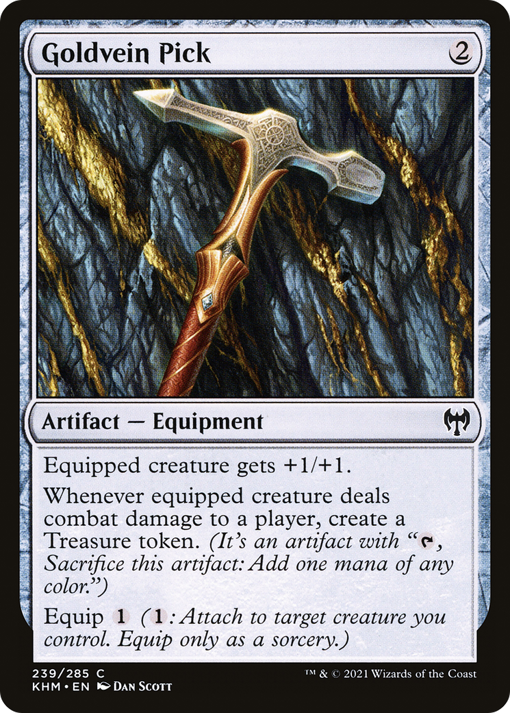 Goldvein Pick [Kaldheim]-1