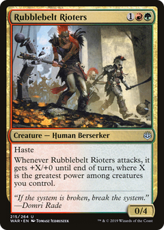 Rubblebelt Rioters [War of the Spark]-1