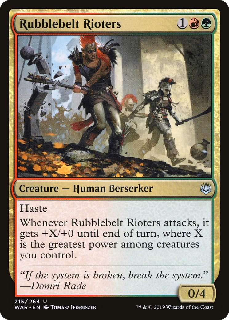 Rubblebelt Rioters [War of the Spark]-1