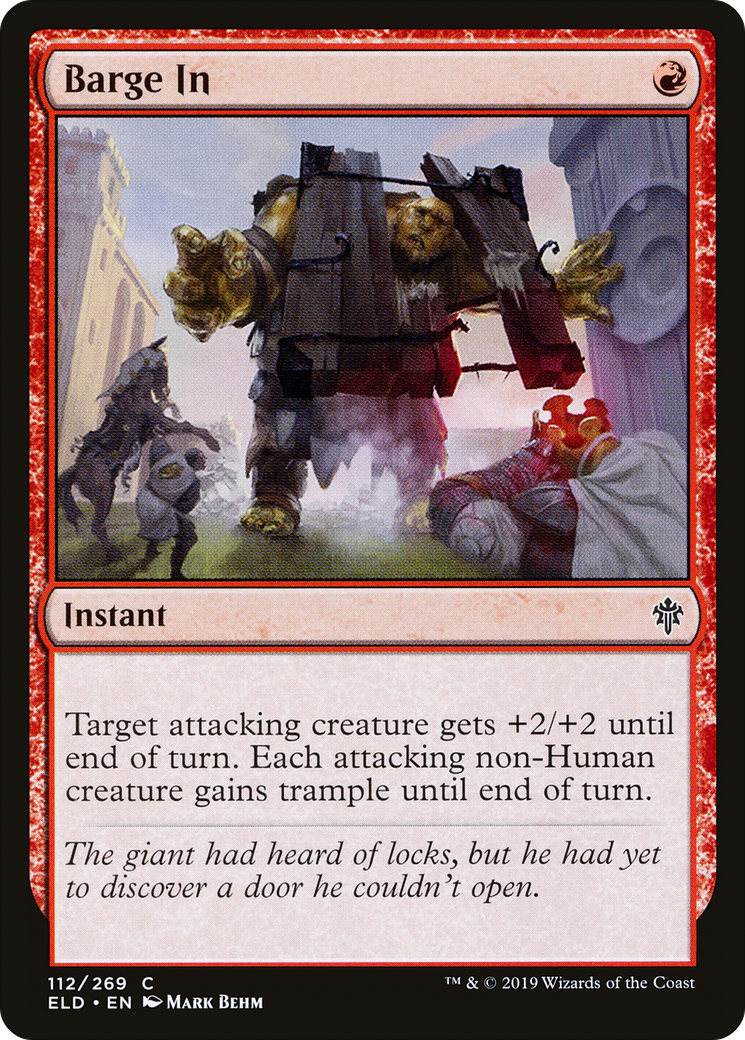 Barge In [Throne of Eldraine]-1