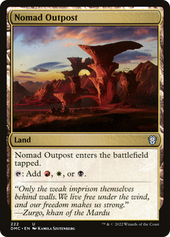 Nomad Outpost [Dominaria United Commander]-1