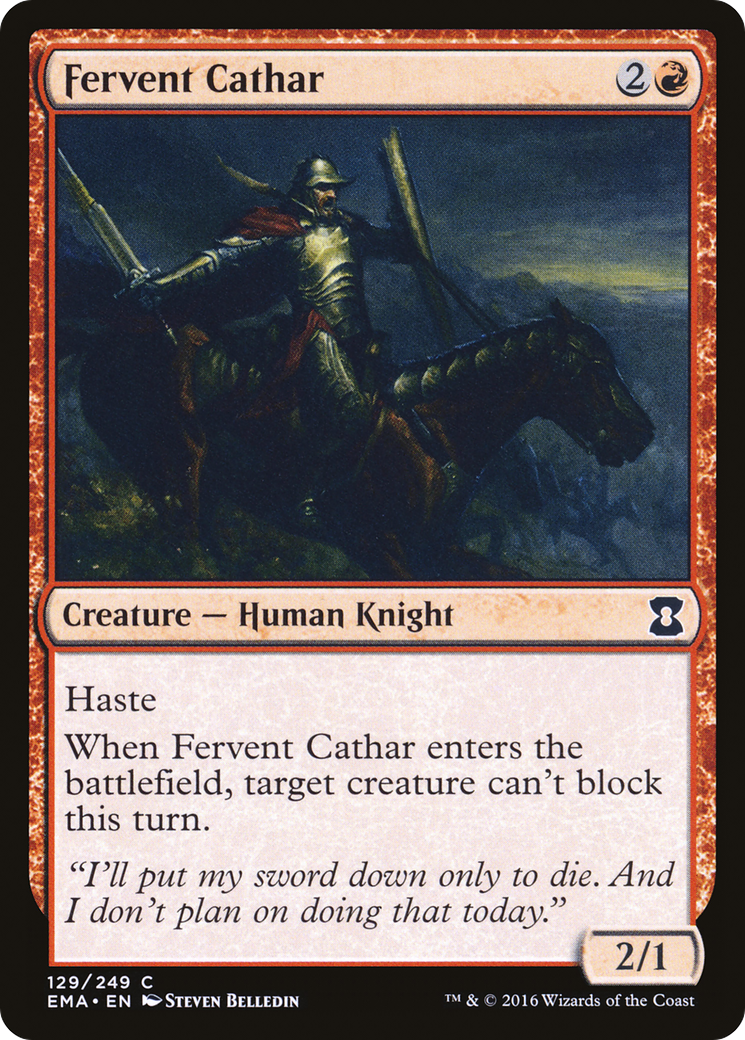 Fervent Cathar [Eternal Masters]-1
