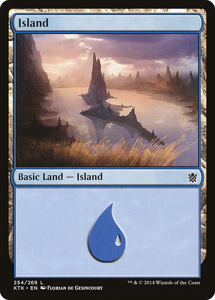 Island (254) [Khans of Tarkir]-1
