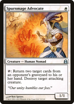Spurnmage Advocate [Commander 2011]-1