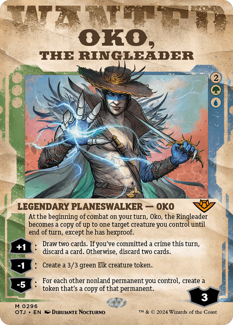 Oko, the Ringleader (Showcase) [Outlaws of Thunder Junction]-1