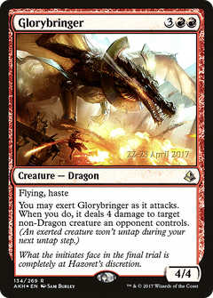 Glorybringer [Amonkhet Prerelease Promos]-1