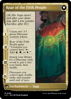 Huatli, Poet of Unity // Roar of the Fifth People [The Lost Caverns of Ixalan]-2