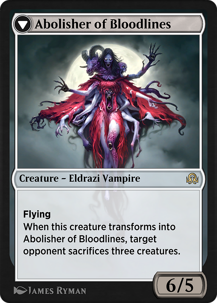 Voldaren Pariah // Abolisher of Bloodlines (SIR-138) - Shadows over Innistrad Remastered-2