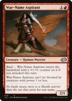 War-Name Aspirant (J22-620) - Jumpstart 2022-1