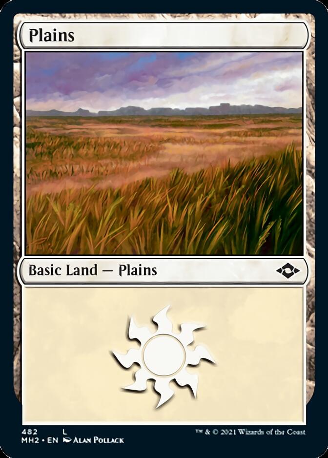 Plains (482) (Foil Etched) [Modern Horizons 2]-2