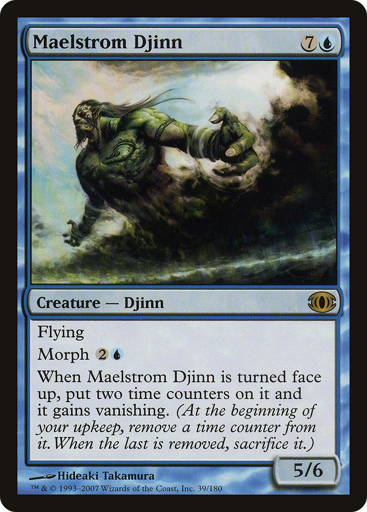 Maelstrom Djinn [Future Sight]-1