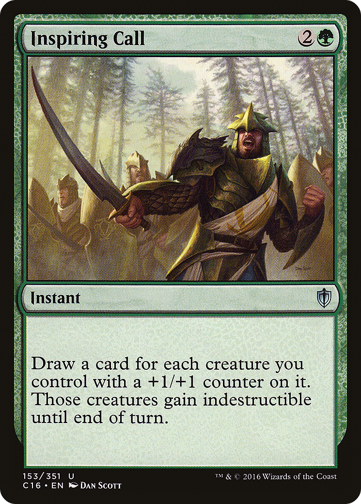 Inspiring Call [Commander 2016]-1