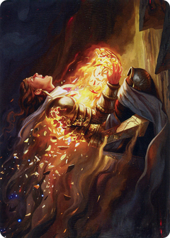 Vanish into Eternity // Vanish into Eternity (AONE-010) - Phyrexia: All Will Be One Art Series (Borderless) Foil-3