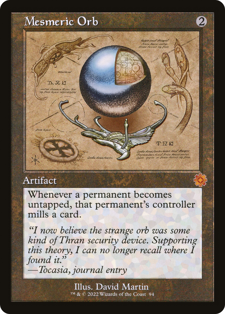 Mesmeric Orb (Retro Schematic) [The Brothers' War Retro Artifacts]-1