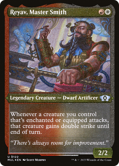 Reyav, Master Smith (Foil Etched) [Multiverse Legends]-1