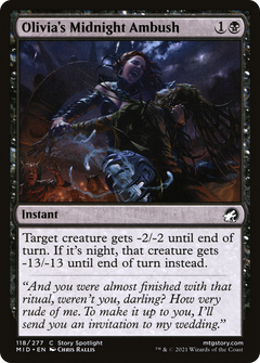 Olivia's Midnight Ambush [Innistrad: Midnight Hunt]-1