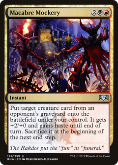 Macabre Mockery [Ravnica Allegiance]-1