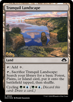 Tranquil Landscape (Ripple Foil) [Modern Horizons 3]-1