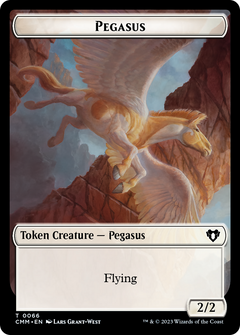 Pegasus (TCMM-066) - Commander Masters Tokens Foil-1