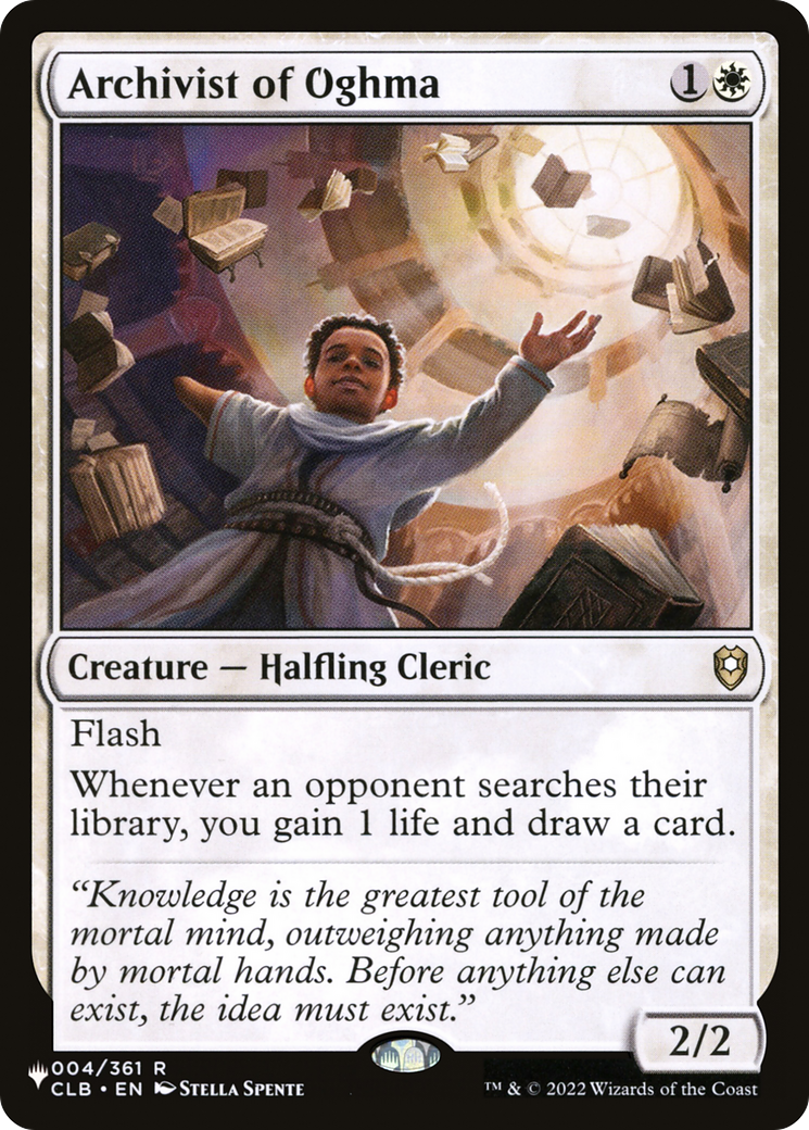 Archivist of Oghma [The List]-1