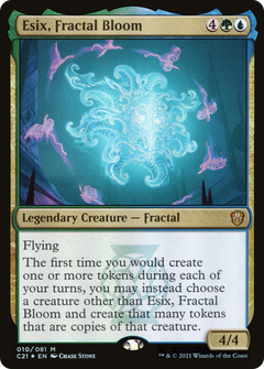 Esix, Fractal Bloom [Commander 2021]-1