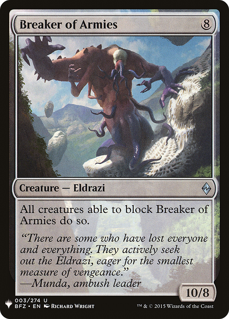 Breaker of Armies [Mystery Booster]-1