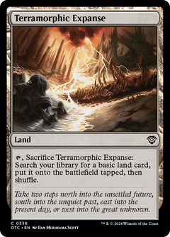 Terramorphic Expanse [Outlaws of Thunder Junction Commander]-1