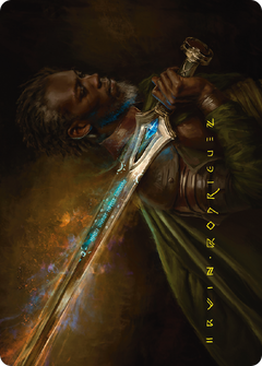Andúril, Flame of the West // Andúril, Flame of the West (ALTR-028) - Tales of Middle-earth Art Series (Borderless)-3