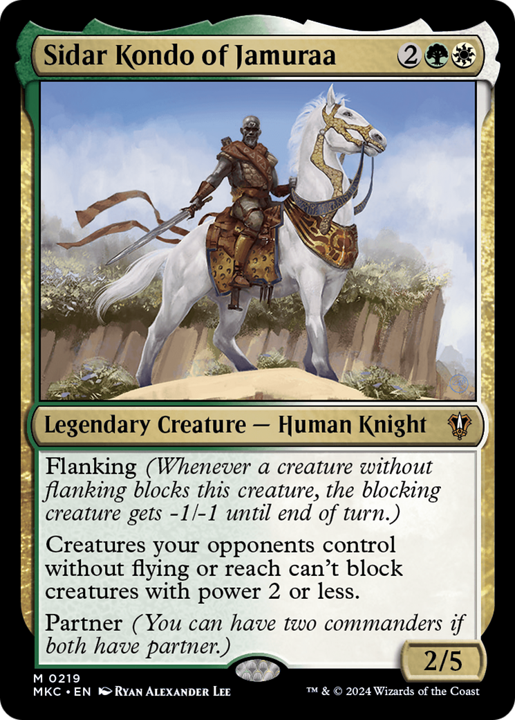Sidar Kondo of Jamuraa [Murders at Karlov Manor Commander]-1