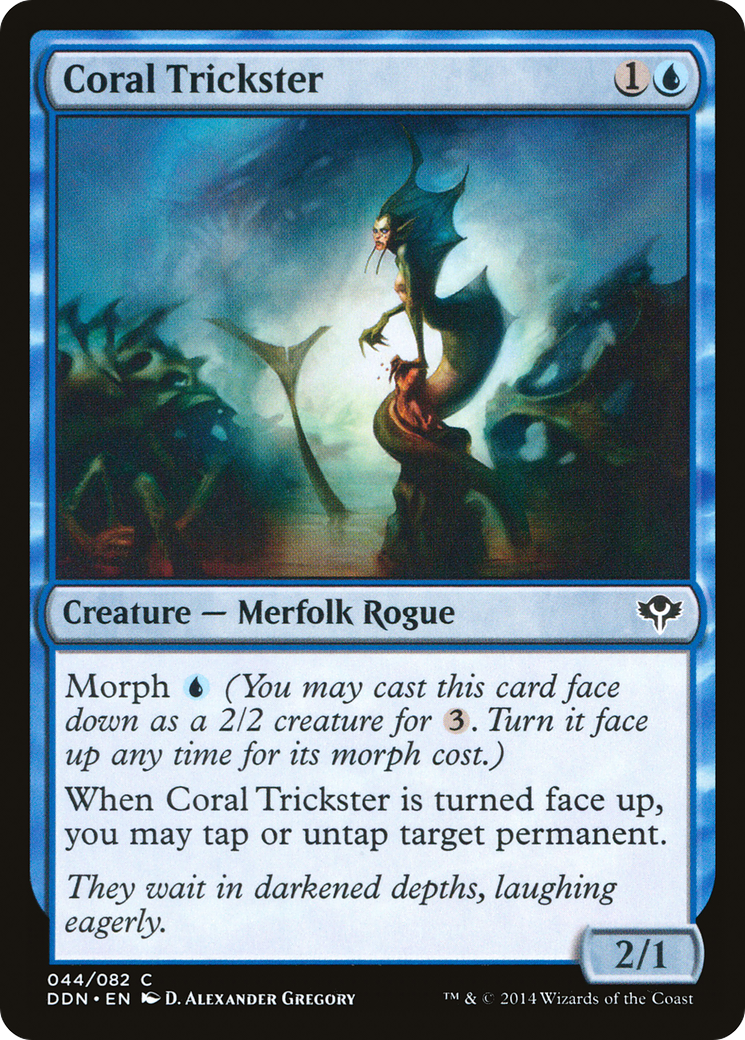 Coral Trickster [Duel Decks: Speed vs. Cunning]-1