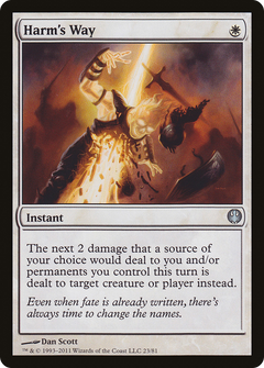 Harm's Way [Duel Decks: Knights vs. Dragons]-1
