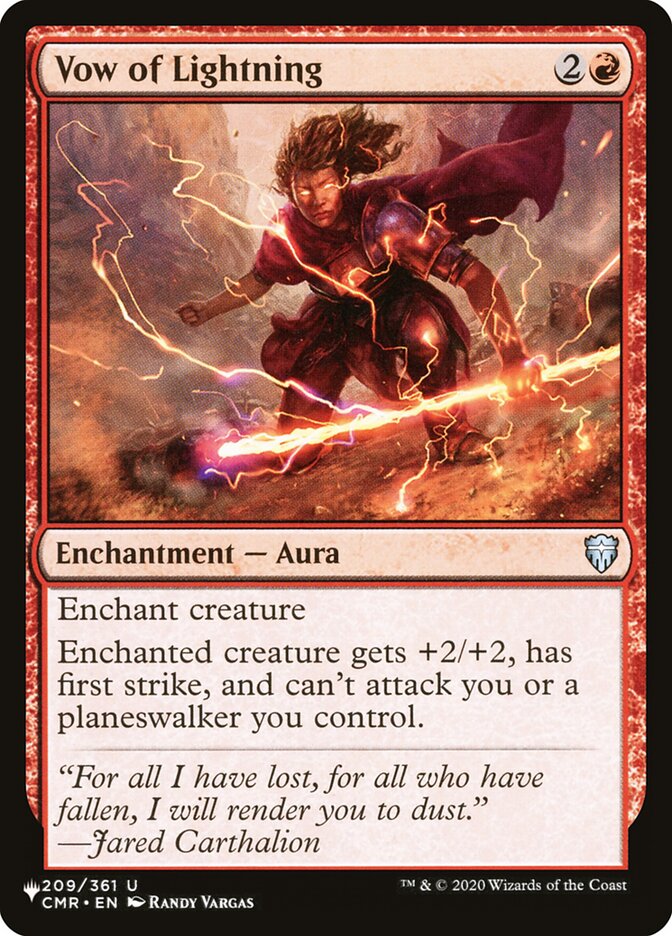Vow of Lightning [The List]-1