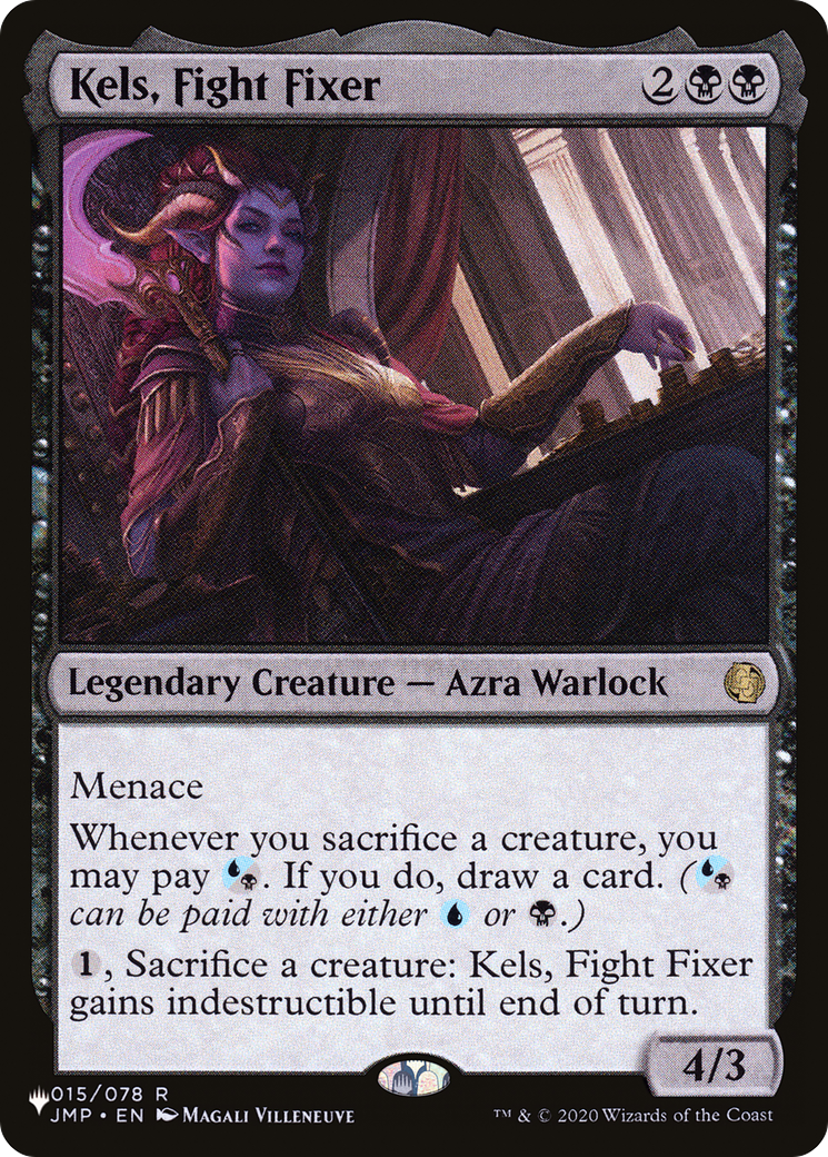 Kels, Fight Fixer [The List]-1
