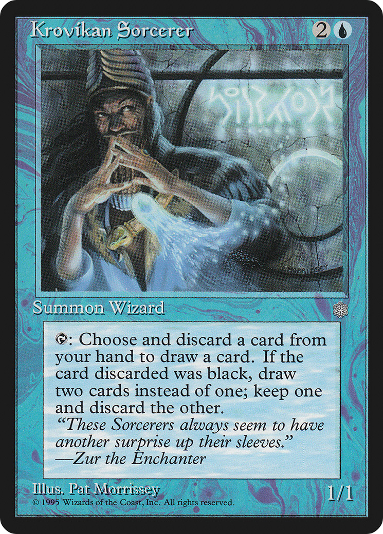 Krovikan Sorcerer [Ice Age]-1