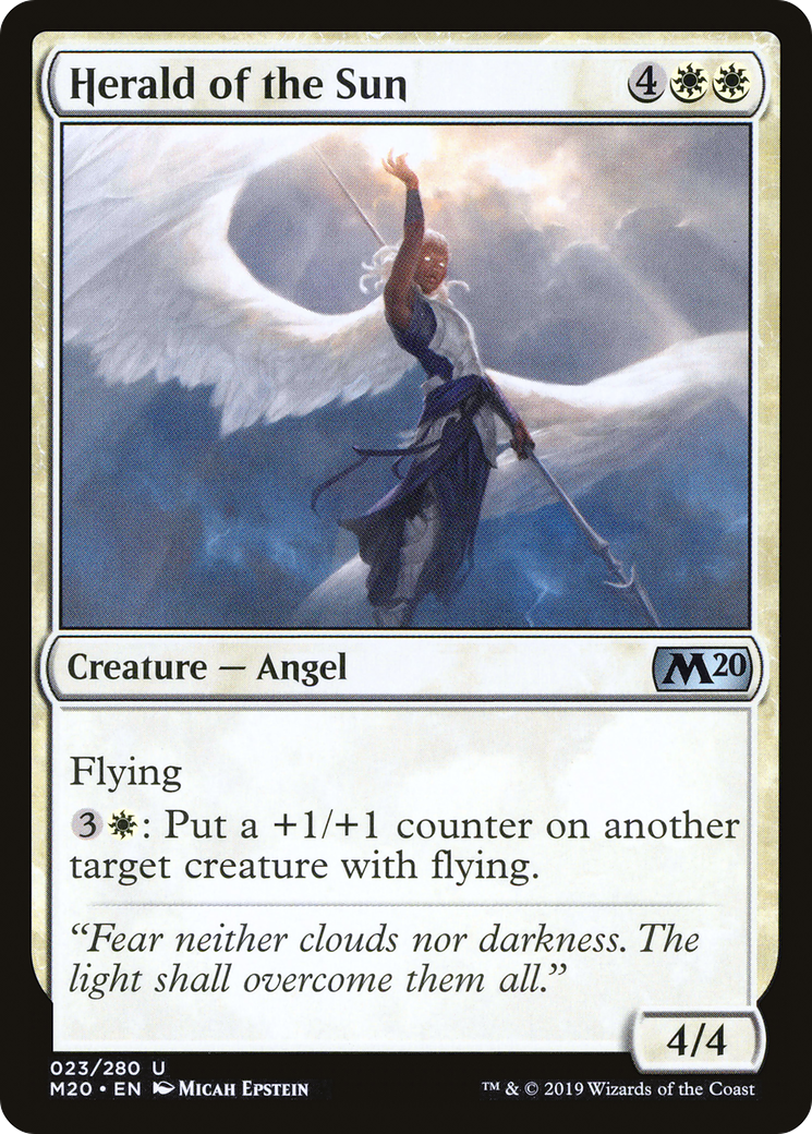 Herald of the Sun [Core Set 2020]-1