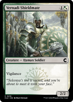 Vernadi Shieldmate (CLU-216) - Ravnica: Clue Edition-1