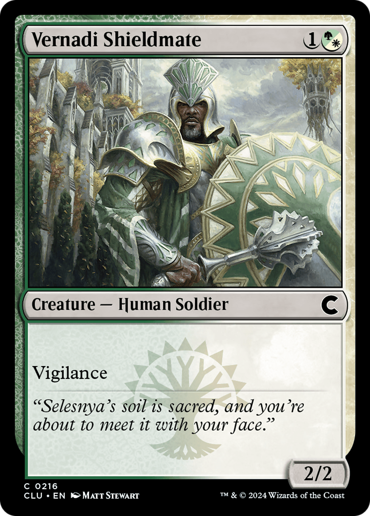 Vernadi Shieldmate (CLU-216) - Ravnica: Clue Edition-1