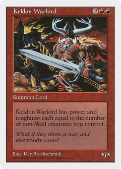 Keldon Warlord [Fifth Edition]-1