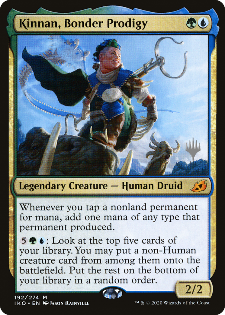 Kinnan, Bonder Prodigy (Promo Pack) [Ikoria: Lair of Behemoths Promos]-1