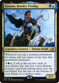 Kinnan, Bonder Prodigy (Promo Pack) [Ikoria: Lair of Behemoths Promos]-1